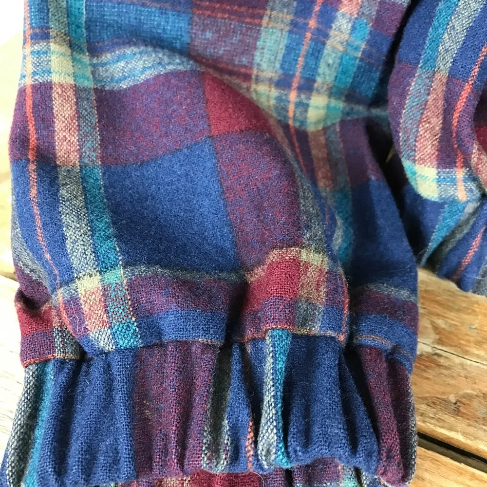 VTG 60s Pendleton Jacket XL Men Wool Bomber Coat Ricky Plaid Tartan‎ Fisherman